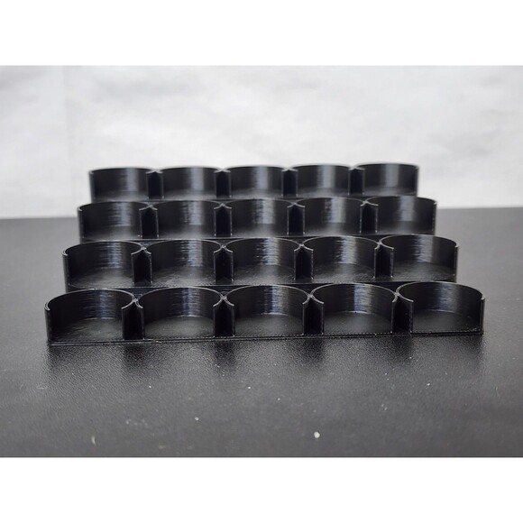 Warhammer Paint Rack 5x4 – 3D Printed Citadel Pot Holder with Imperial Aquila - Picture 13 of 14